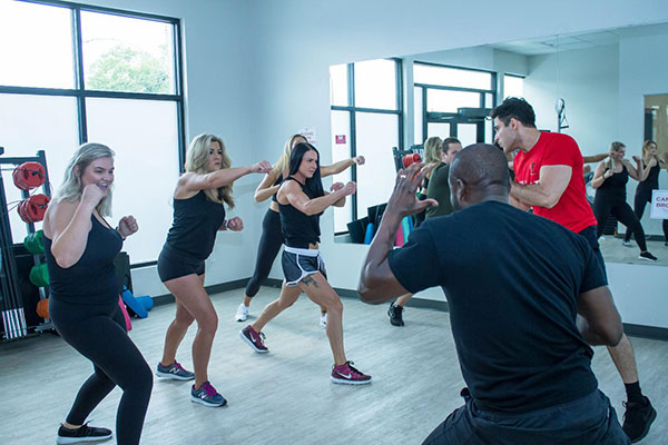 Cardio Kickboxing class